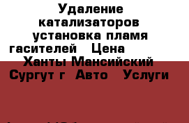 Удаление катализаторов, установка пламя гасителей › Цена ­ 5 000 - Ханты-Мансийский, Сургут г. Авто » Услуги   